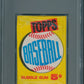 1960 Topps Baseball Unopened 1st Series Wax Pack PSA 8 Nellie Fox Top *0905