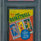 1980 1980/81 Topps Basketball Unopened Wax Pack Bird/Erving/Magic PSA 8