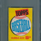 1960 Topps Baseball Unopened 1st Series Wax Pack PSA 9 *0908