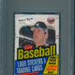 1988 Fleer Baseball Unopened Cello Pack PSA 10 Nolan Ryan Top *7508
