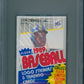 1989 Fleer Baseball Unopened Cello Pack PSA 9 Ken Griffey Jr. Top *7510