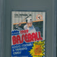 1989 Fleer Baseball Unopened Cello Pack PSA 9 Cal Ripken Jr. Top *7509