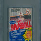 1989 Fleer Baseball Unopened Cello Pack PSA 9 Billy Ripken (Black Box) Top *7528