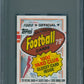 1989 Topps Football Unopened Cello Pack PSA 9 Joe Montana Top *7287
