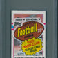 1989 Topps Football Unopened Cello Pack PSA 9 Tim Brown Top *7292
