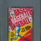 1971 Topps Baseball Unopened 6th Series Wax Pack PSA 9 *0897 (1970 Wrapper)