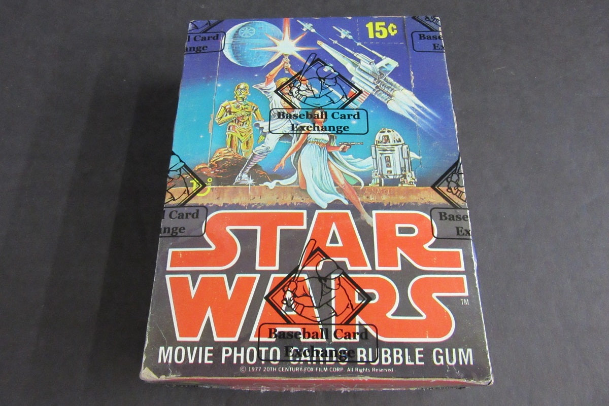 1977 Topps Star Wars Unopened Series 1 Wax Box