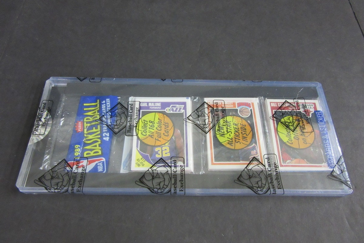 1989-90 Fleer Basketball Rack Pack (Jordan AS) (BBCE)