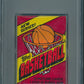 1981 1981/82 Topps Basketball Unopened Wax Pack PSA 9