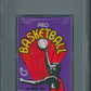 1972 1972/73 Topps Basketball Unopened Wax Pack PSA 8 *6726