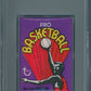 1972 1972/73 Topps Basketball Unopened Wax Pack PSA 8 *6723