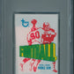 1972 Topps Football Unopened 3rd Series Wax Pack PSA 9 *8609
