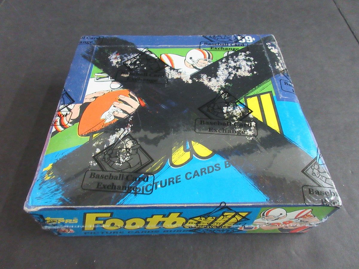 1984 Topps Football Unopened Cello Box (Marino Top) (BBCE) (X-Out) (A11939)