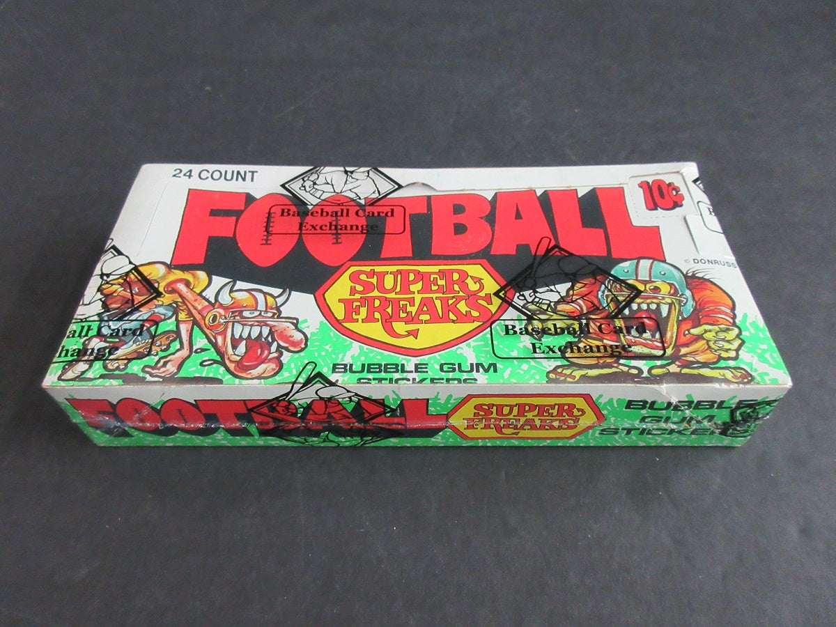 1973 Donruss Super Freaks Football Unopened Wax Box (BBCE)