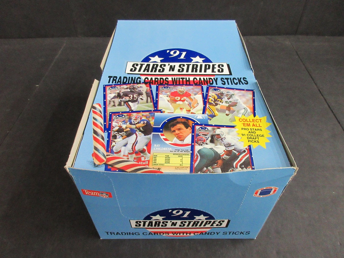 1991 Stars 'n Stripes Football Box