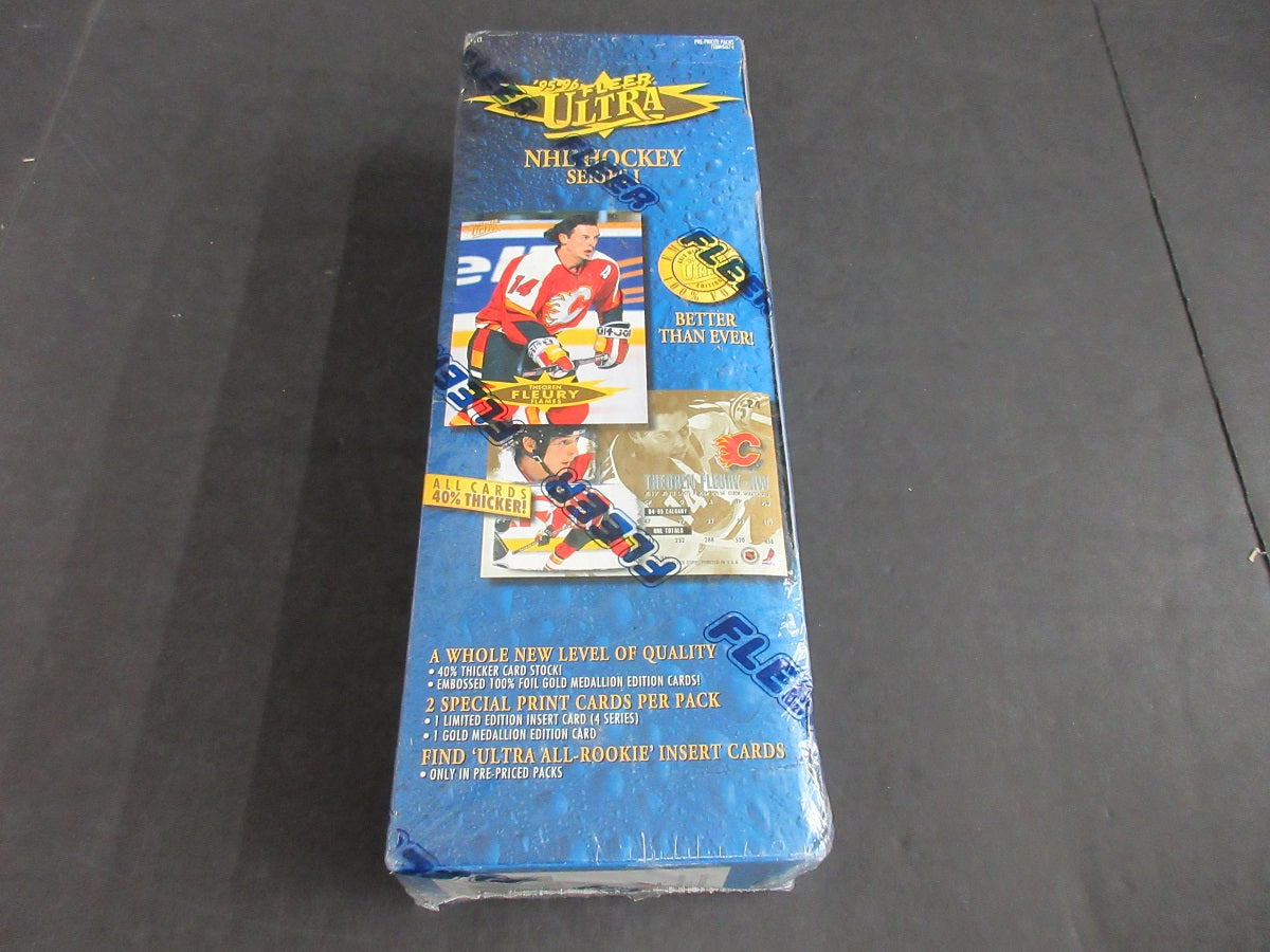 1995/96 Fleer Ultra Hockey Series 1 Box (Gravity)