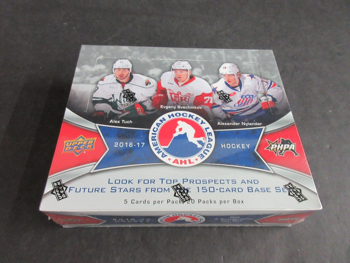 2016/17 Upper Deck AHL American Hockey League Hockey Box (Hobby) (20/5)