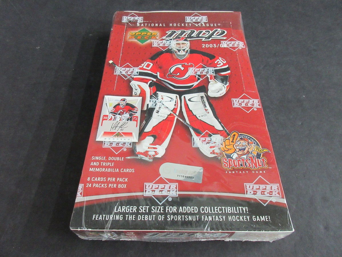 2003/04 Upper Deck MVP Hockey Box (Hobby) (24/8)