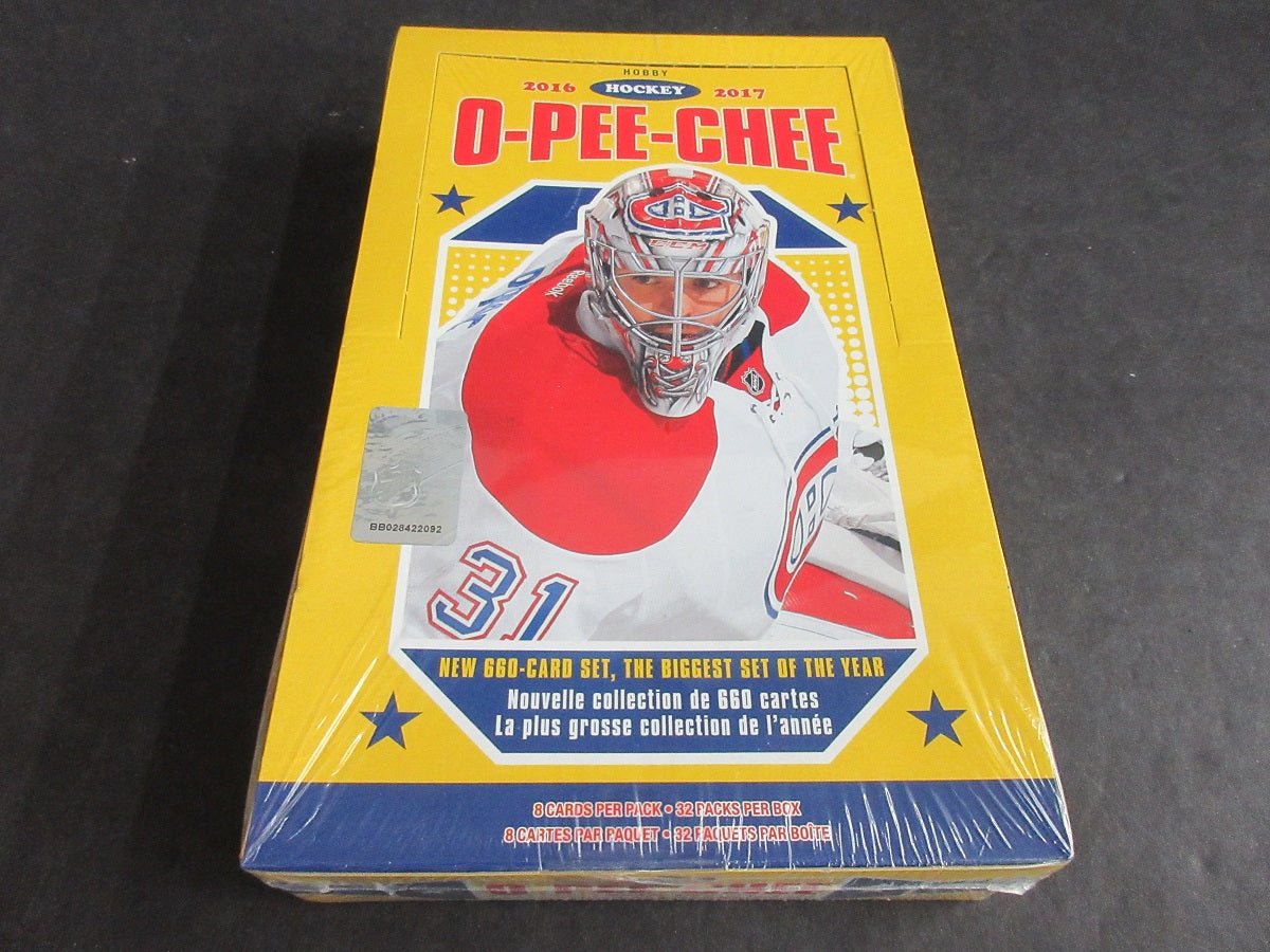 2016/17 Upper Deck O-Pee-Chee Hockey Box (Hobby) (32/8)