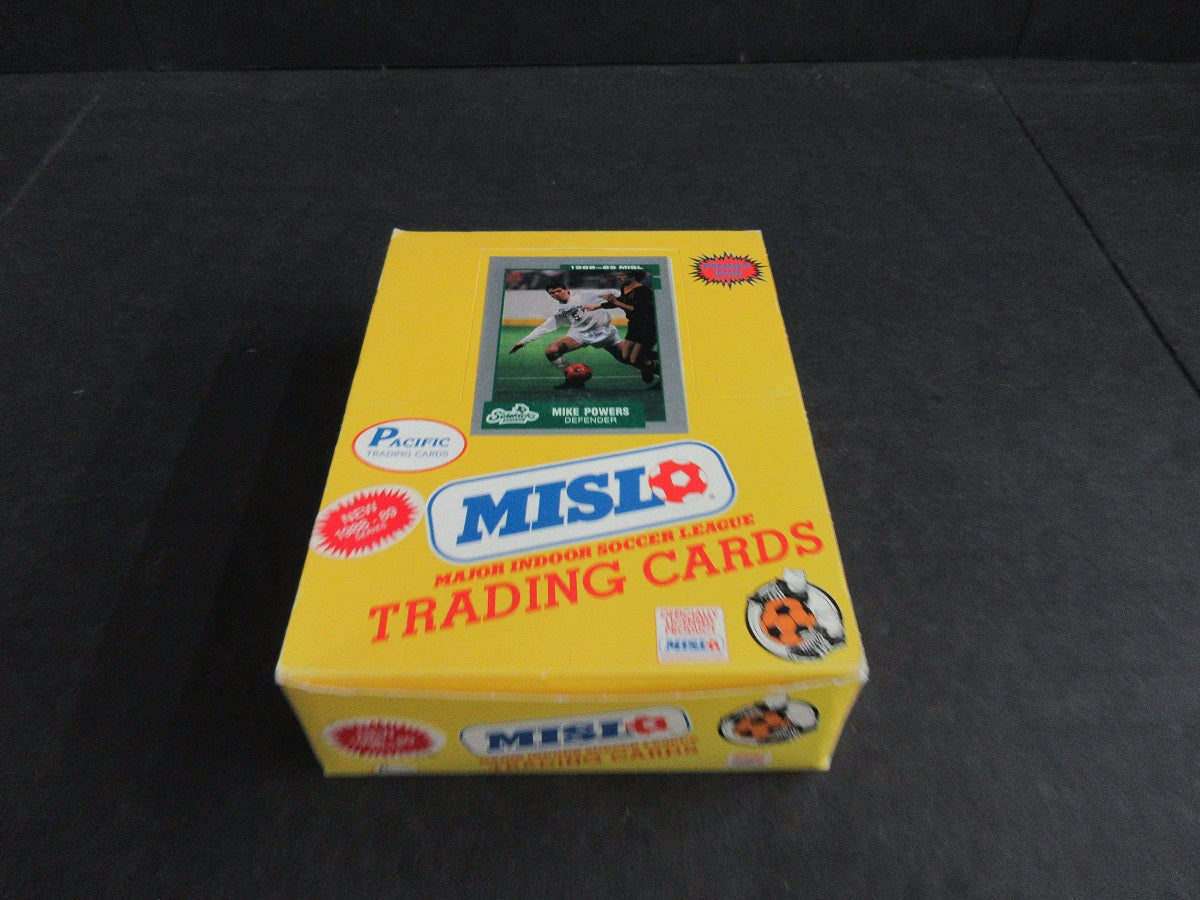 1988 Pacific MISL Indoor Soccer (Football) Trading Cards Box