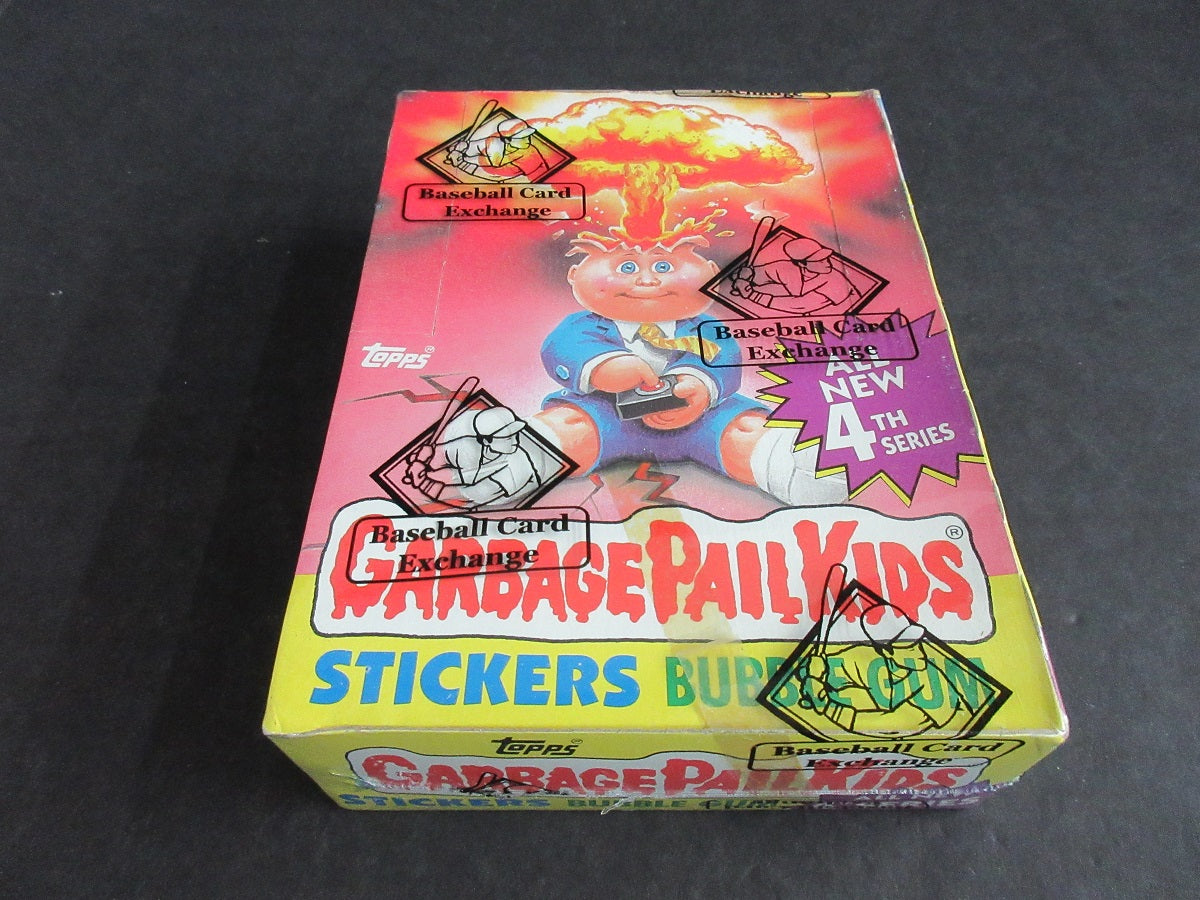 1986 Topps Garbage Pail Kids Series 4 Unopened Wax Box (w/ price) (Non) (Purple) (Canada) (BBCE)