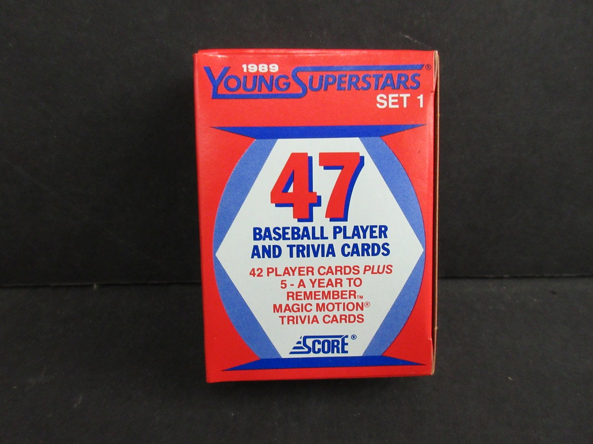 1989 Score Baseball Young Superstars Series 1 Factory Set