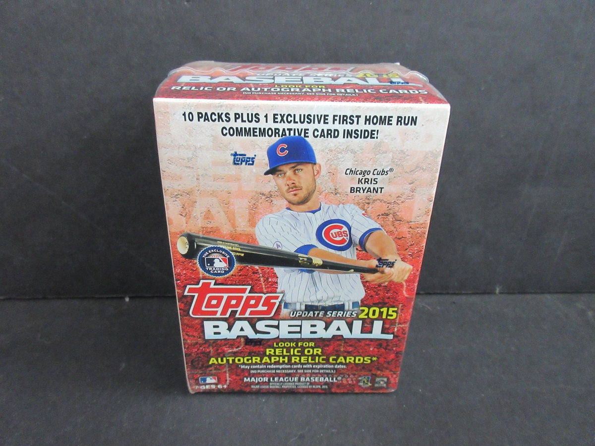 2015 Topps Baseball Update Series Blaster Box (10/10)