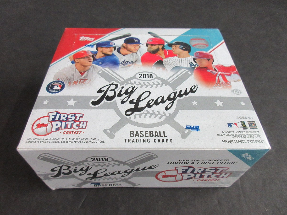 2018 Topps Big League Baseball Box (Hobby) (24/10)