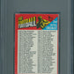 1971 Topps Football Unopened 1st Series Cello Pack PSA 7 *7321