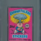 1985 Topps Garbage Pail Kids 1st Series Wax Pack PSA 5 (w/ price)