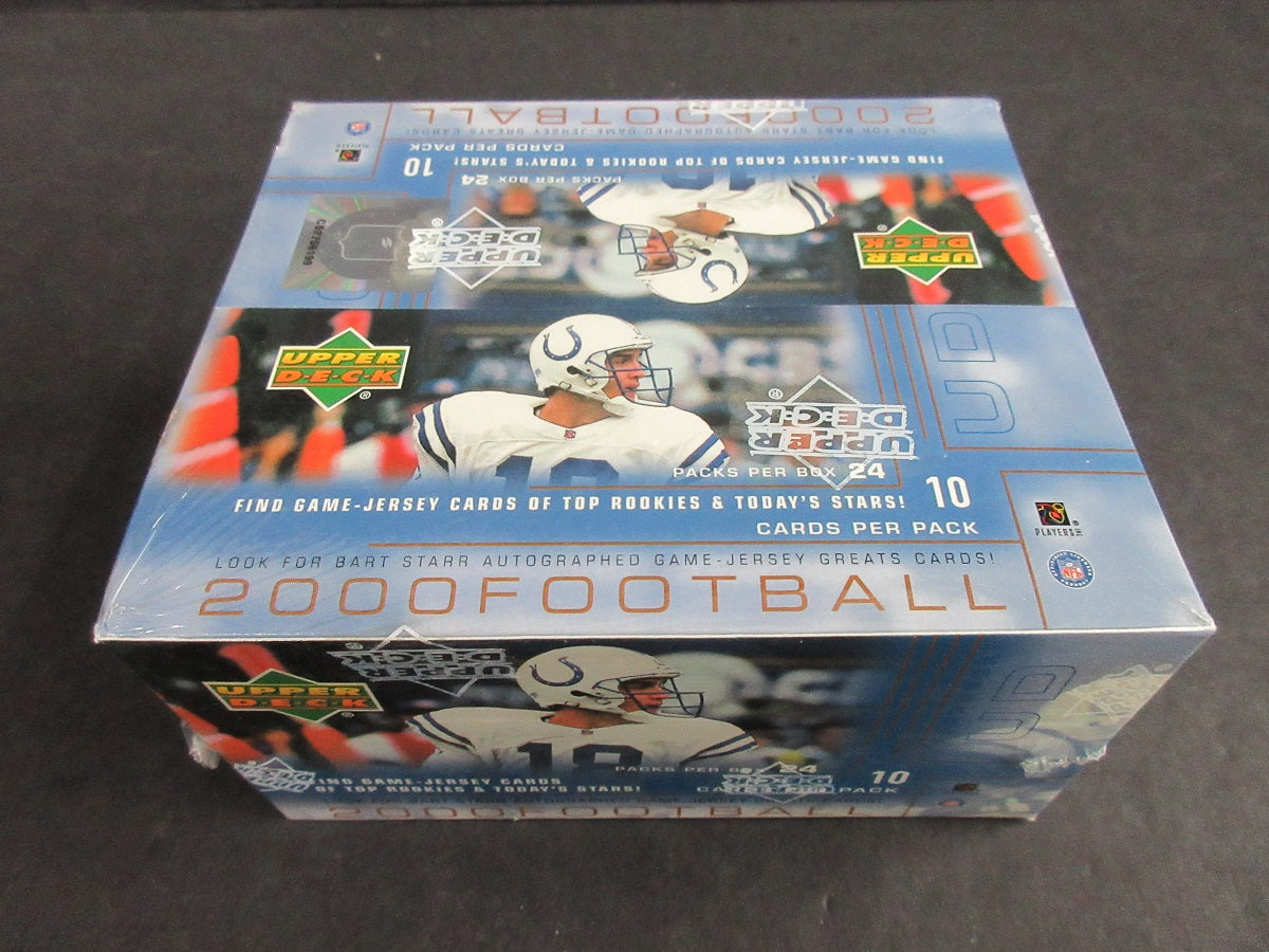 2000 Upper Deck Football Box (Retail) (24/10)