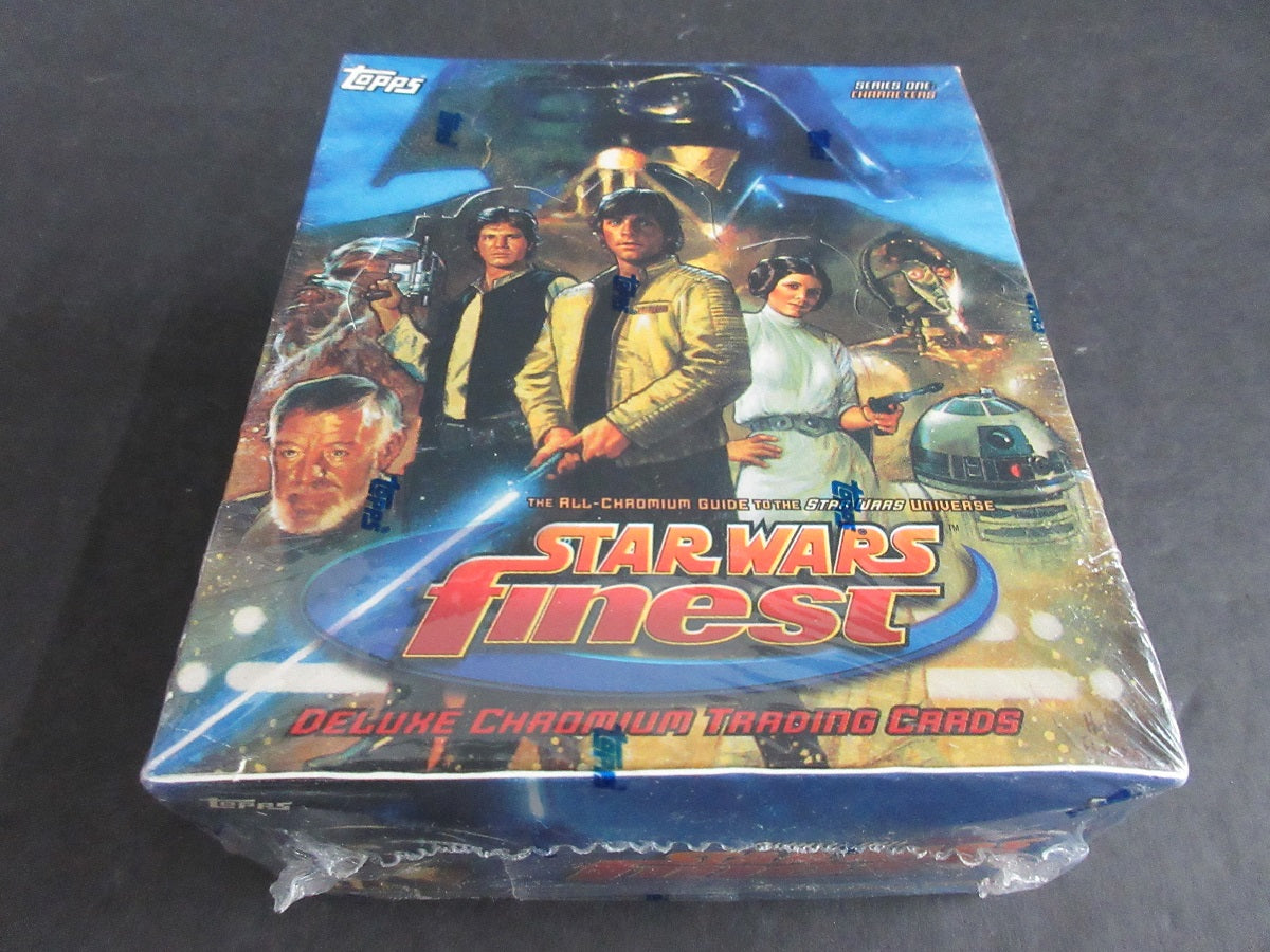 1996 Topps Finest Star Wars Box (Series 1: Characters) (36/5)