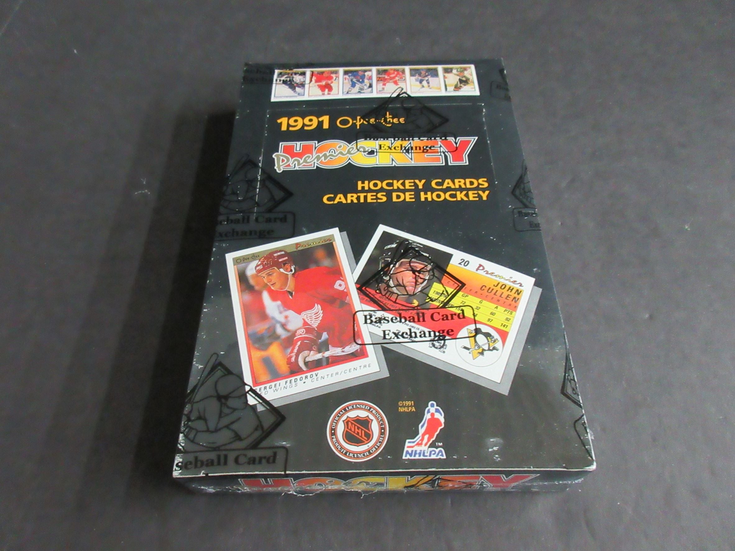 1990/91 OPC O-Pee-Chee Premier Hockey Unopened Box (BBCE)