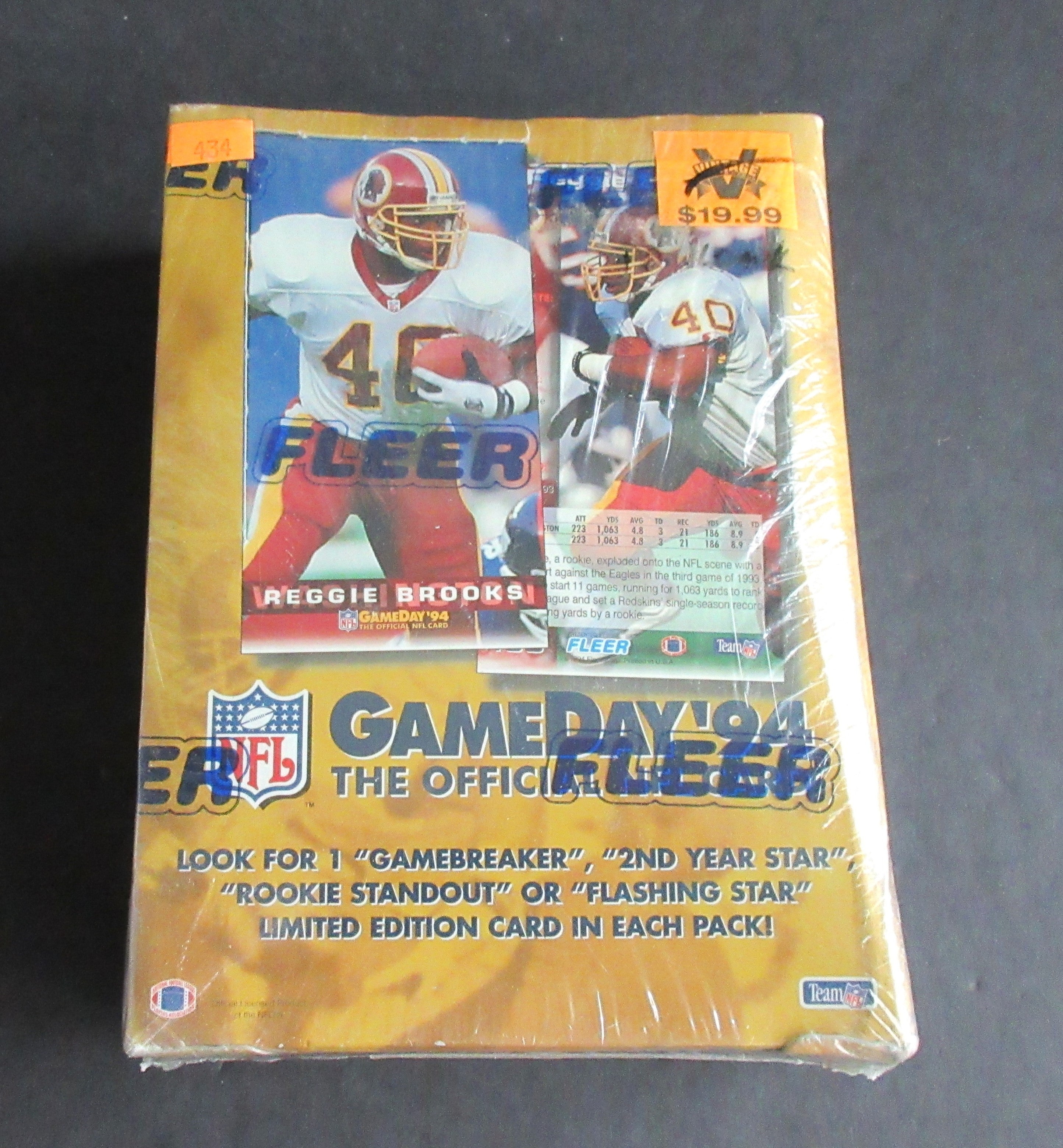 1994 Fleer Gameday Football Box