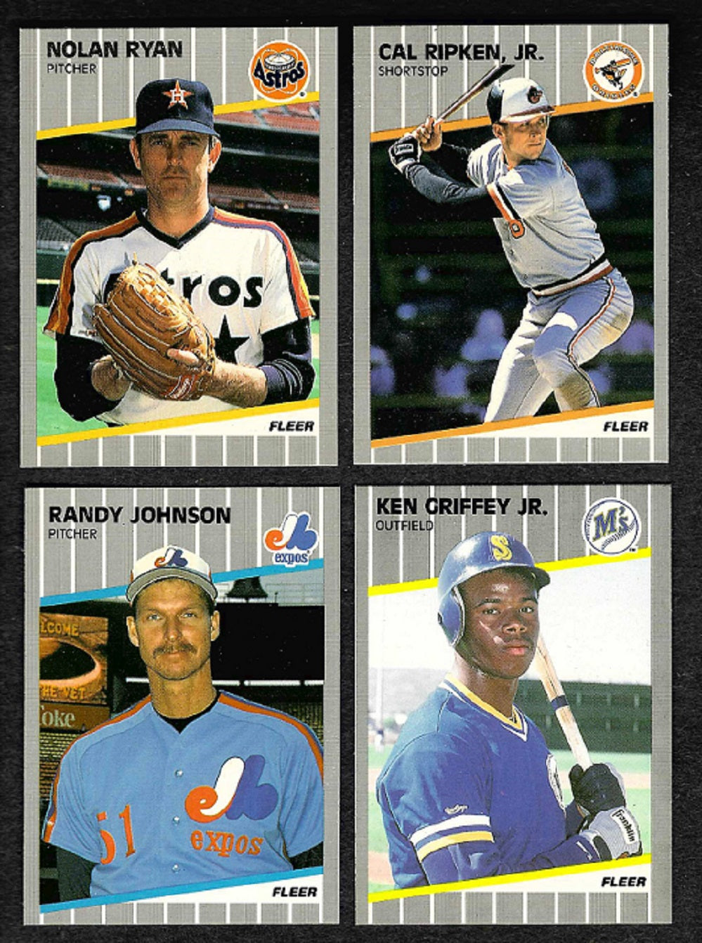 1989 Fleer Baseball Glossy Complete Set NM/MT MT