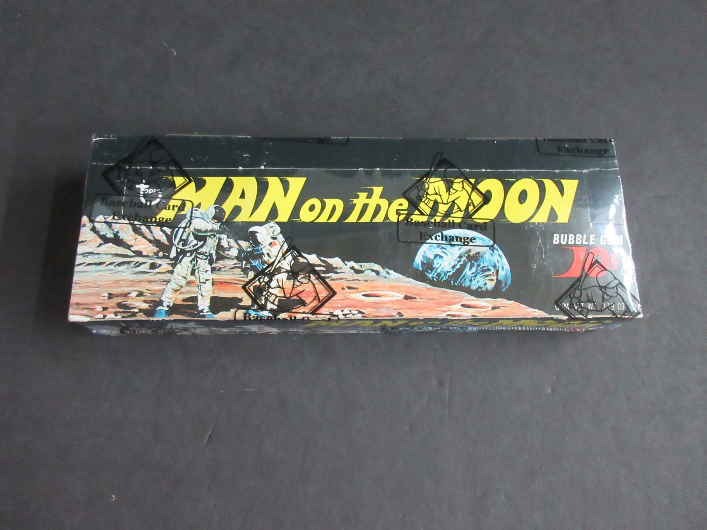 1969 Topps Man On The Moon Unopened Wax Box (BBCE)