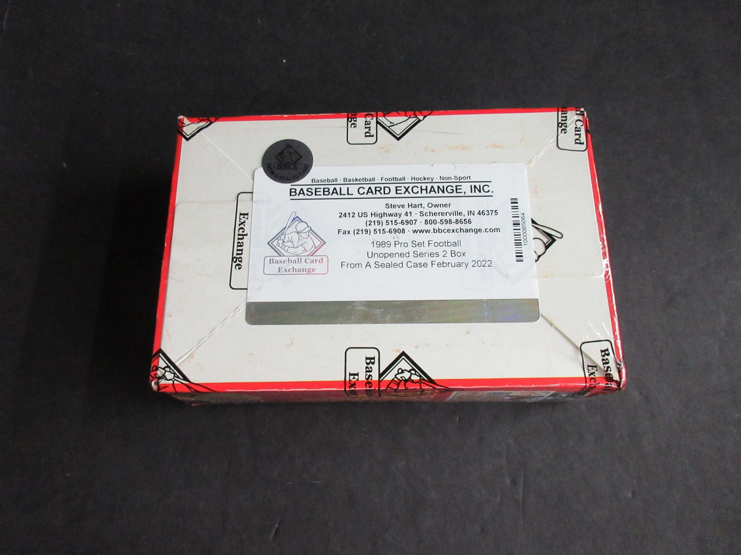 1989 Pro Set Football Unopened Series 2 Box (FASC)