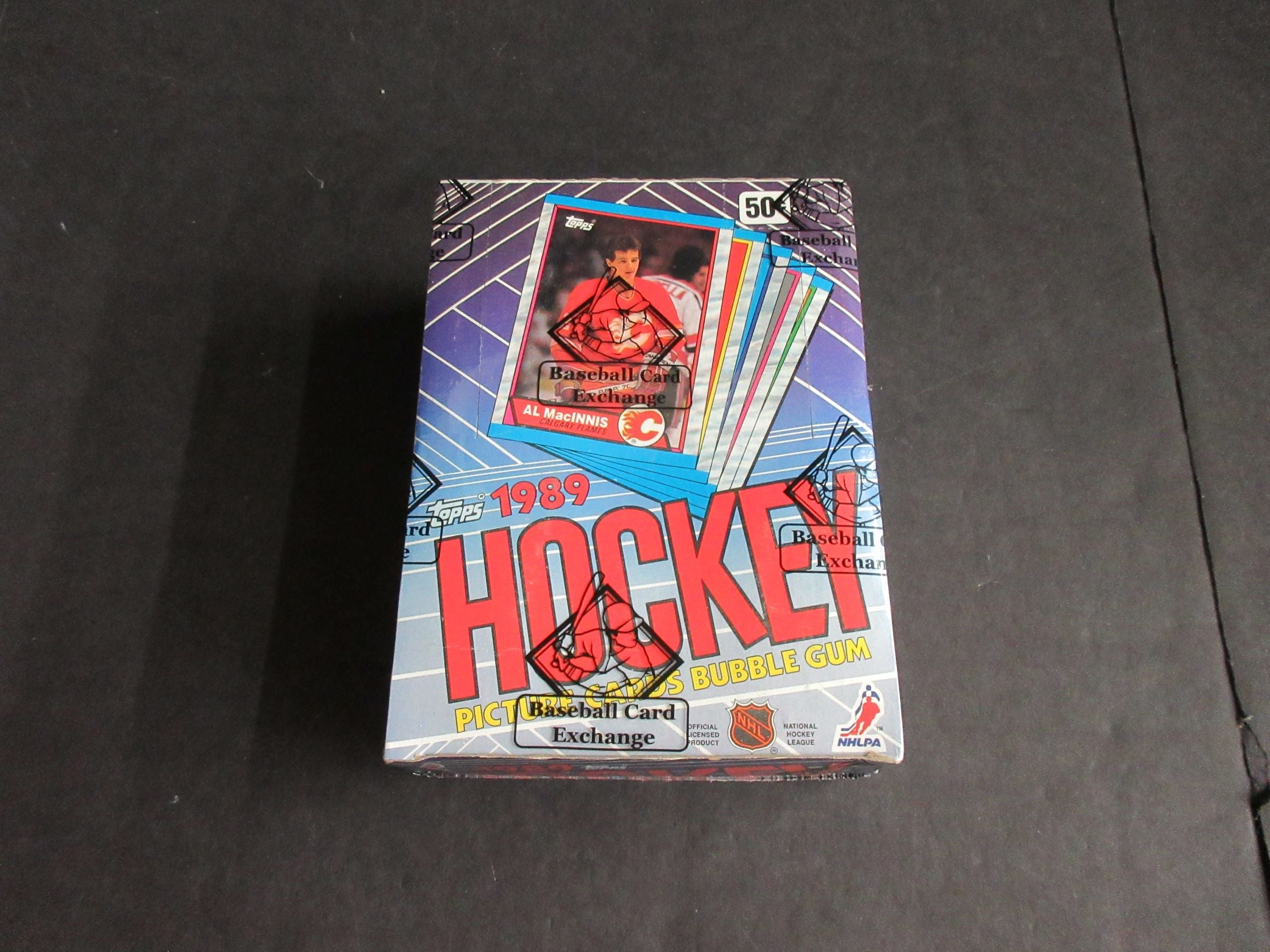 1989/90 Topps Hockey Unopened Wax Box (BBCE)