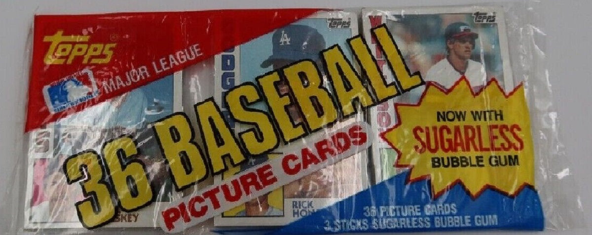 1984 Topps Baseball Unopened Grocery Rack Pack