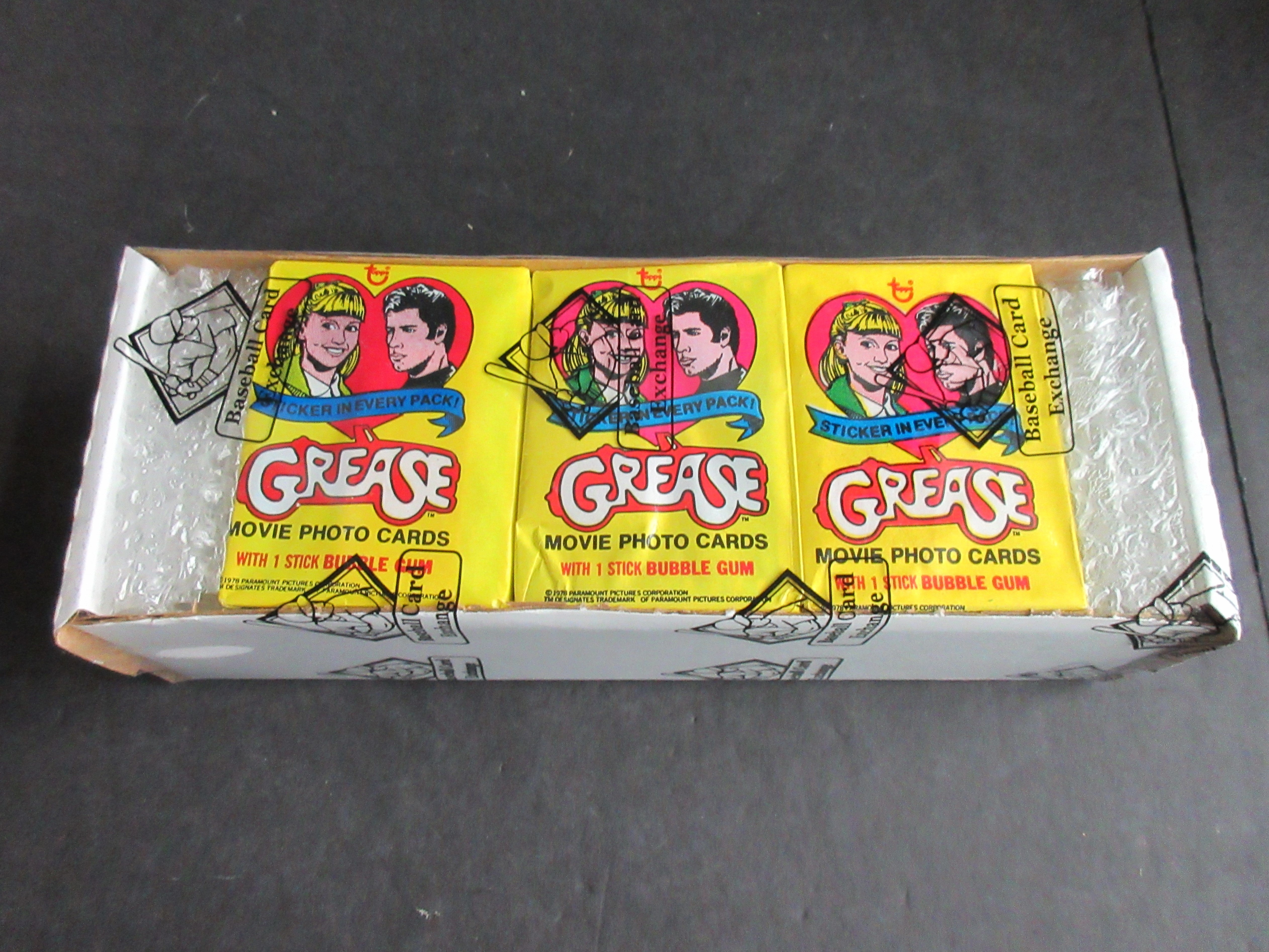 1978 Topps Grease Series 1 Unopened Wax Packs (Lot of 36) (BBCE)