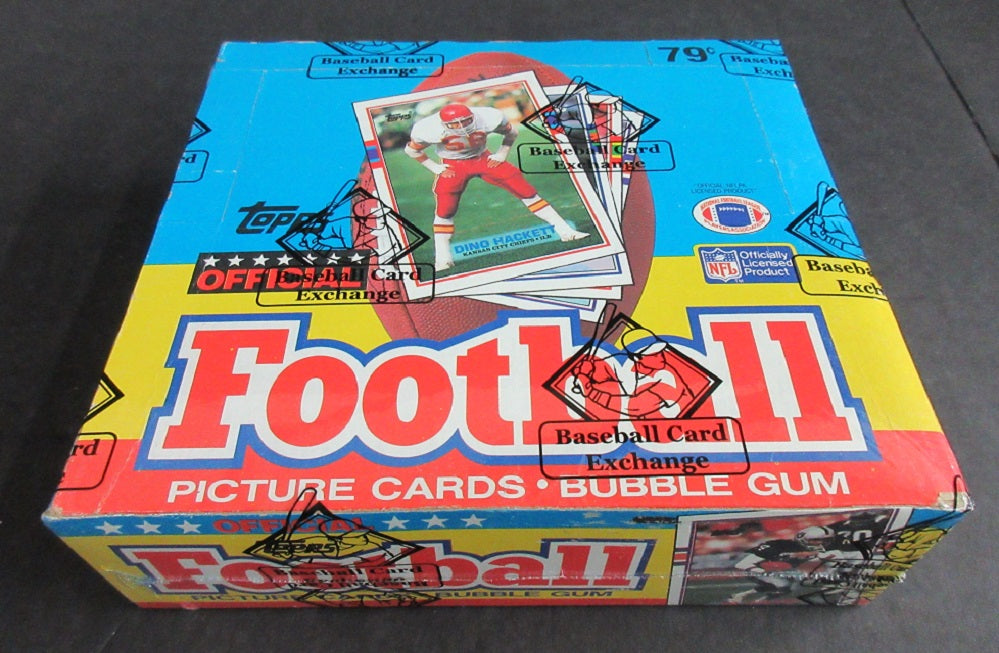 1989 Topps Football Unopened Cello Box (BBCE)