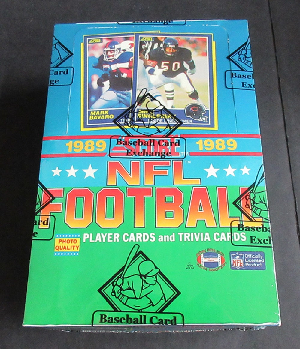 1989 Score Football Unopened Box (FASC)