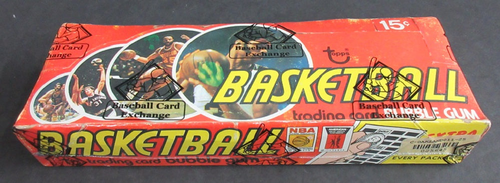 1974/75 Topps Basketball Unopened Wax Box (BBCE) (X1327)