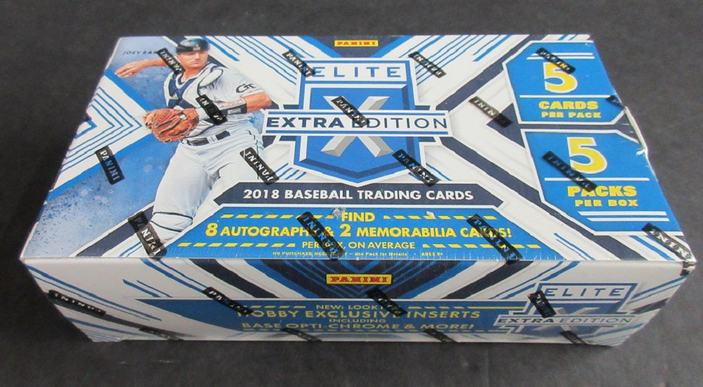 2018 Panini Elite Extra Edition Baseball Box (Hobby) (5/5)