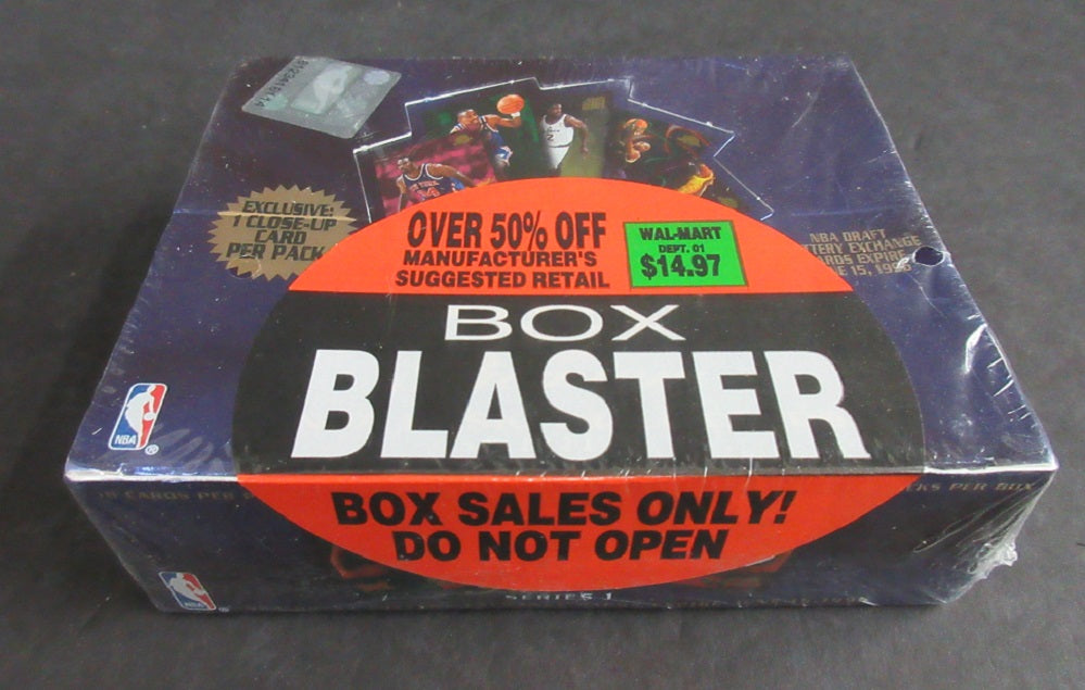 1995/96 Skybox Basketball Series 1 Blaster Box (10/18)