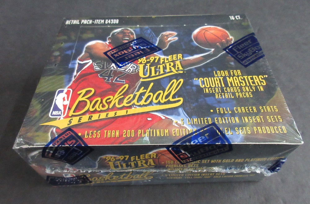1996/97 Fleer Ultra Basketball Series 1 Box (Retail) (16/10)