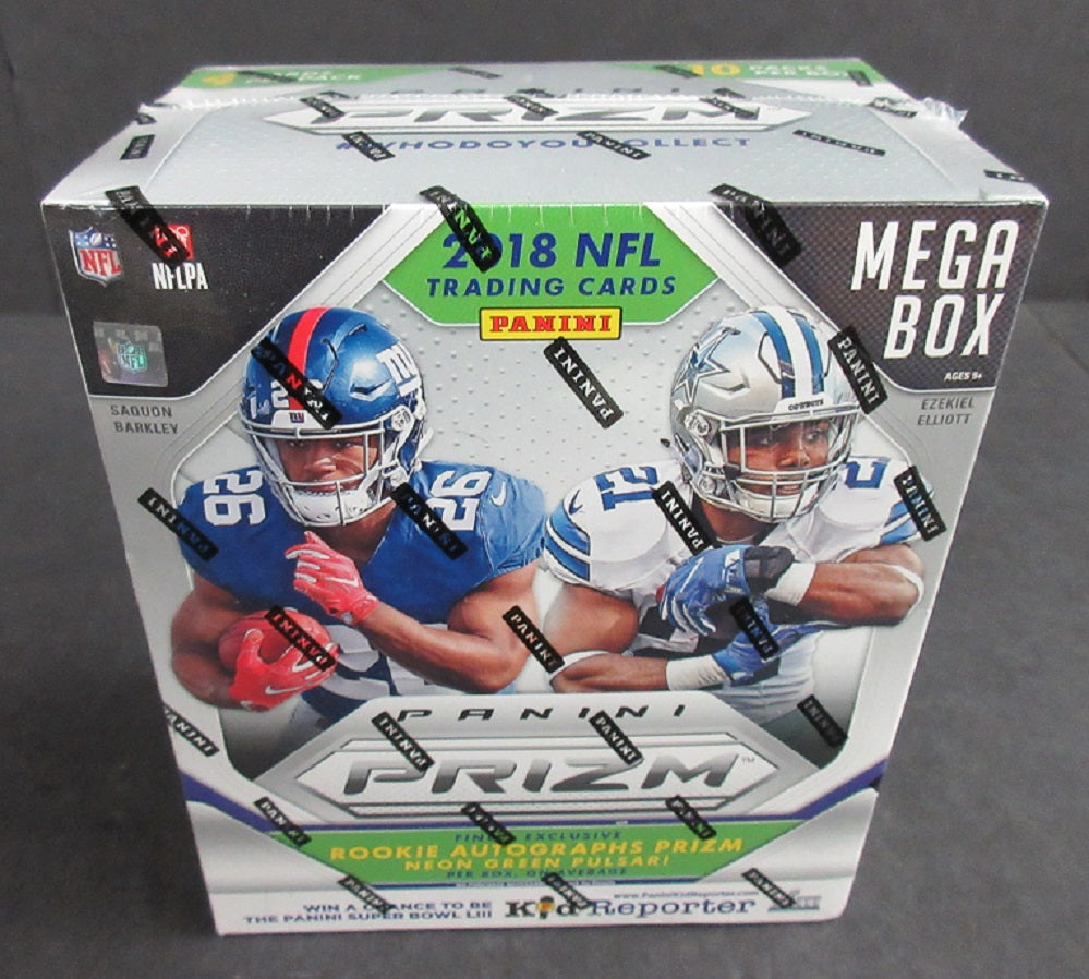 2018 Panini Prizm Football Mega Box (10/4)