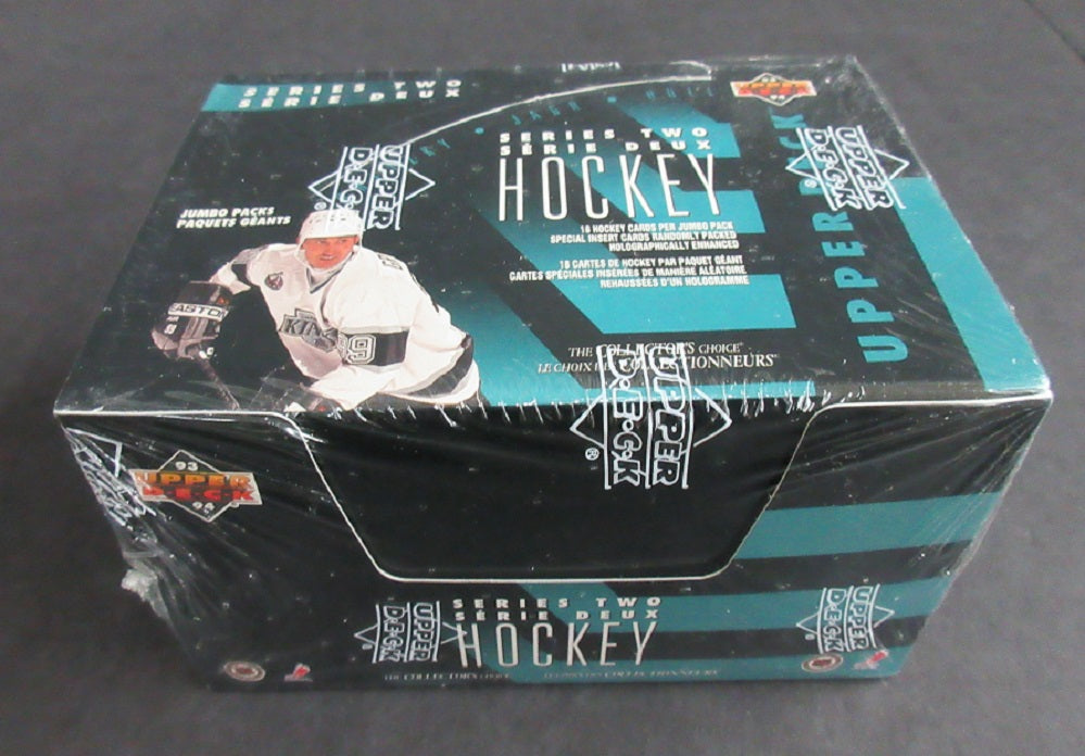 1993/94 Upper Deck Hockey Series 2 Jumbo Box (Canada) (20/18)