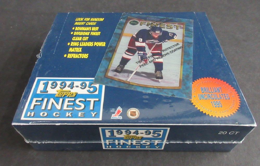 1994/95 Topps Finest Hockey Box (Retail) (20/7)