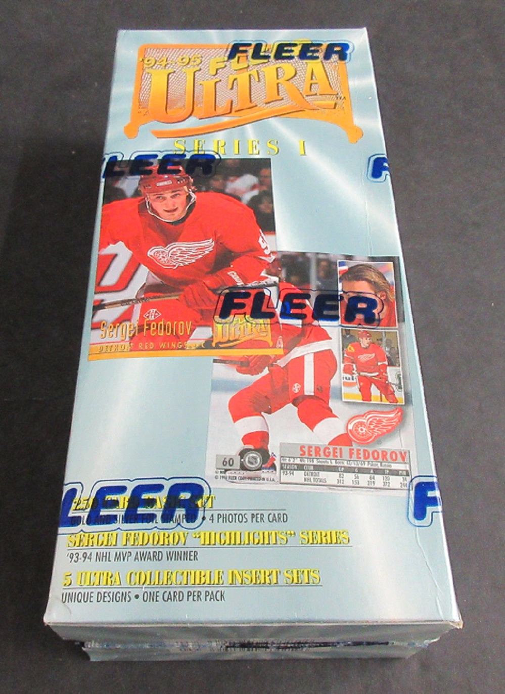 1994/95 Fleer Ultra Hockey Series 1 Box (Gravity) (36/17)